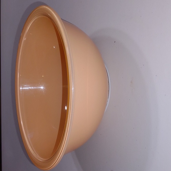 Pyrex mixing serving bowl peach # 353 glass Vintage - Picture 2 of 7